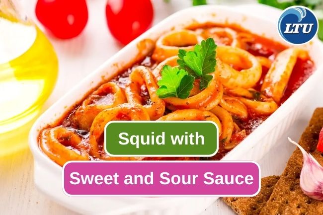 Try This Squid with Sweet and Sour Sauce Recipe for Lunch Ideas